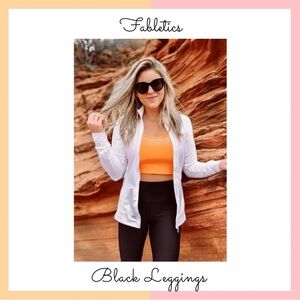 Fabletics Black Leggings w/ Pockets
